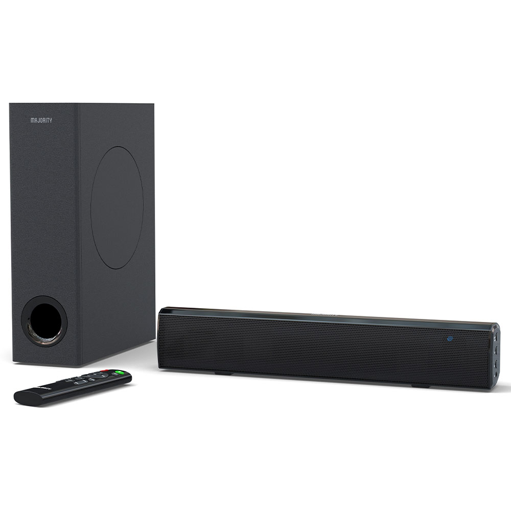Majority Bowfell Plus Kompakt Soundbar ve Subwoofer (BT, AUX, Optik, USB)